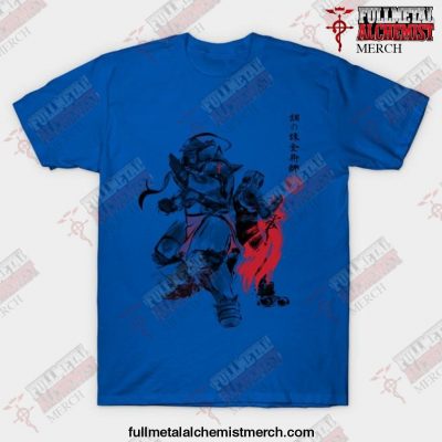 Brotherhood Sumi-E T-Shirt Blue / S