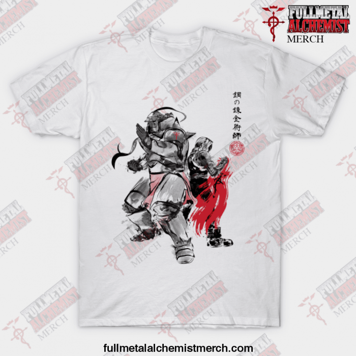 Brotherhood Sumi-E T-Shirt White / S