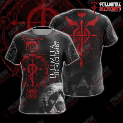 Fullmetal Alchemist 3D T-Shirt
