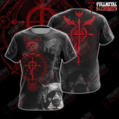Fullmetal Alchemist 3D Unisex T-Shirt