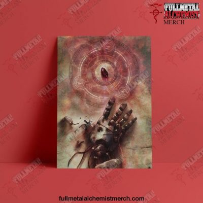 Fullmetal Alchemist Brotherhood Canvas Painting 20X30Cm Unframed / Picture B