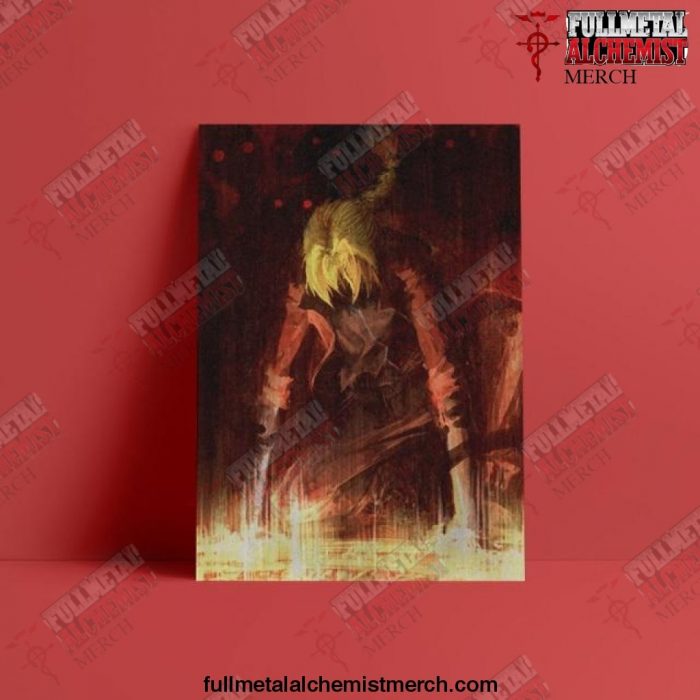 Fullmetal Alchemist Brotherhood Canvas Painting 20X30Cm Unframed / Picture H