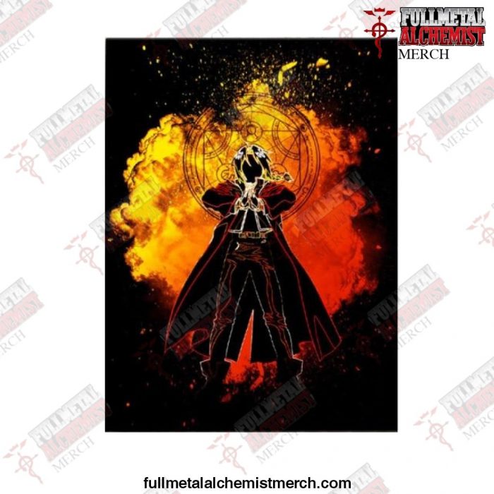 Fullmetal Alchemist Edward Elric Anime Poster 30X45Cm Unframed / Only Canvas Painting