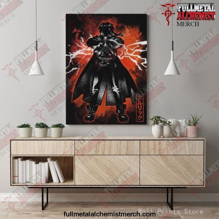 Fullmetal Alchemist Edward Elric Canvas Wall Art