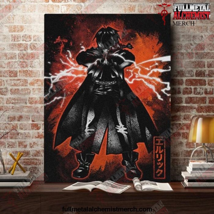 Fullmetal Alchemist Edward Elric Canvas Wall Art