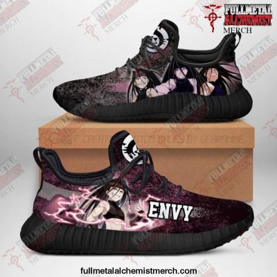 Fullmetal Alchemist Envy Reze Shoes Character Anime Sneakers Men / US6 Official Anime Blanket Merch