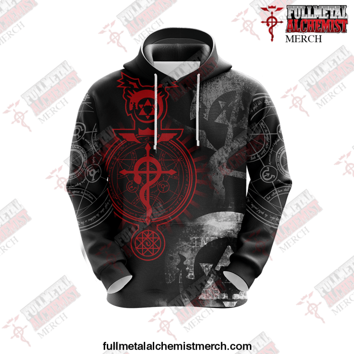 Fullmetal Alchemist Symbols 3D Hoodie T-Shirt