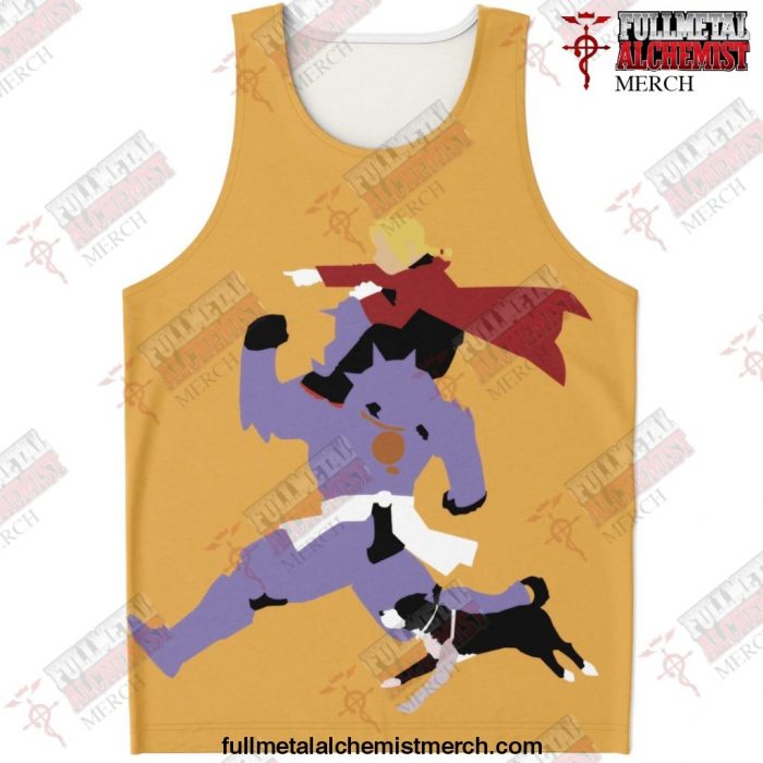 Fullmetal Alchemist Tanktop 01 Xs Unisex Tank Top - Aop