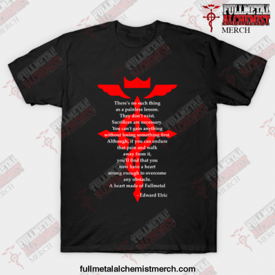 Fullmetal Heart T-Shirt Black / S