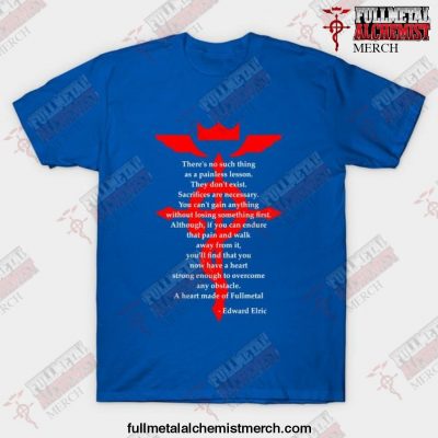 Fullmetal Heart T-Shirt Blue / S
