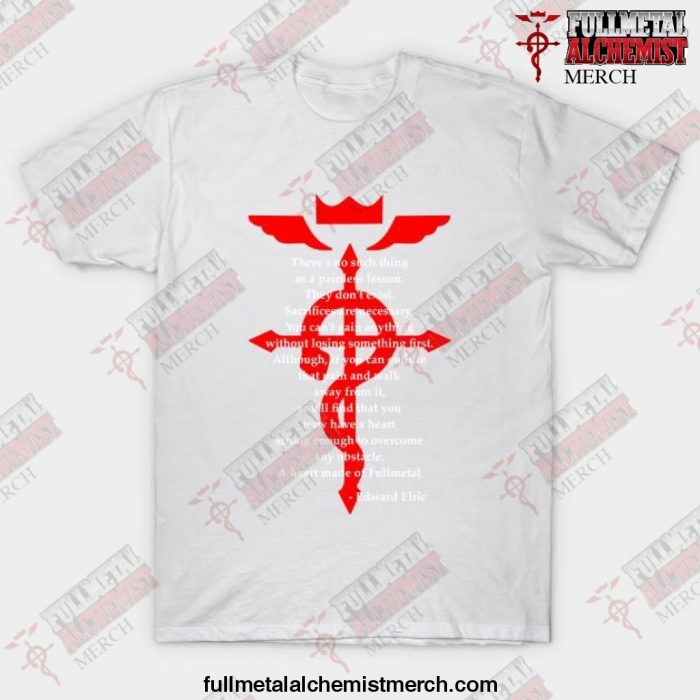Fullmetal Heart T-Shirt White / S