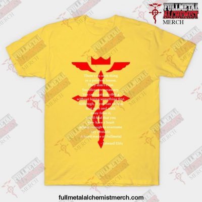 Fullmetal Heart T-Shirt Yellow / S