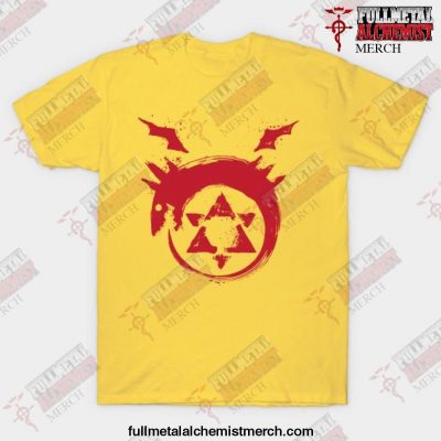 I Am Homunculus Fullmetal Alchemist T-Shirt Yellow / S