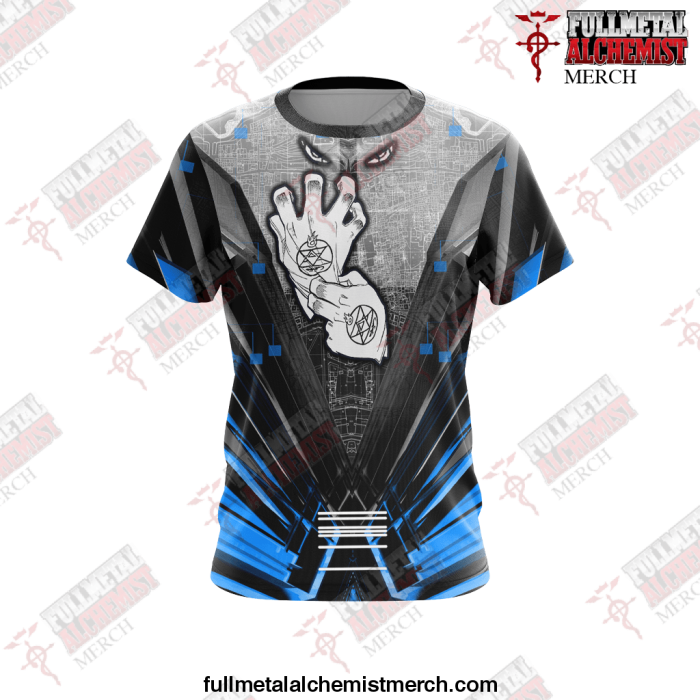 Roy Mustang Fullmetal Alchemist 3D T-Shirt