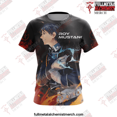 Roy Mustang Fullmetal Alchemist Unisex 3D T-Shirt