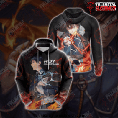 Roy Mustangfullmetal Alchemist 3D Unisex Hoodie T-Shirt