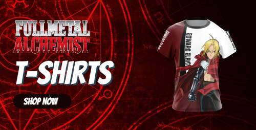 fullmetal alchemist t-shirts