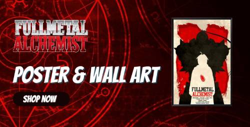 fullmetal alchemist wall art