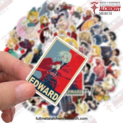 10/50Pcs Fullmetal Alchemist Stickers New Design