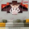 5 Pieces Fullmetal Alchemist Canvas Wall Art