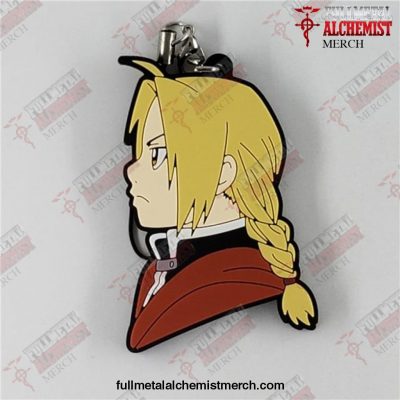 6.5Cm Fullmetal Alchemists Rubber Keychain 05 Edward Elric