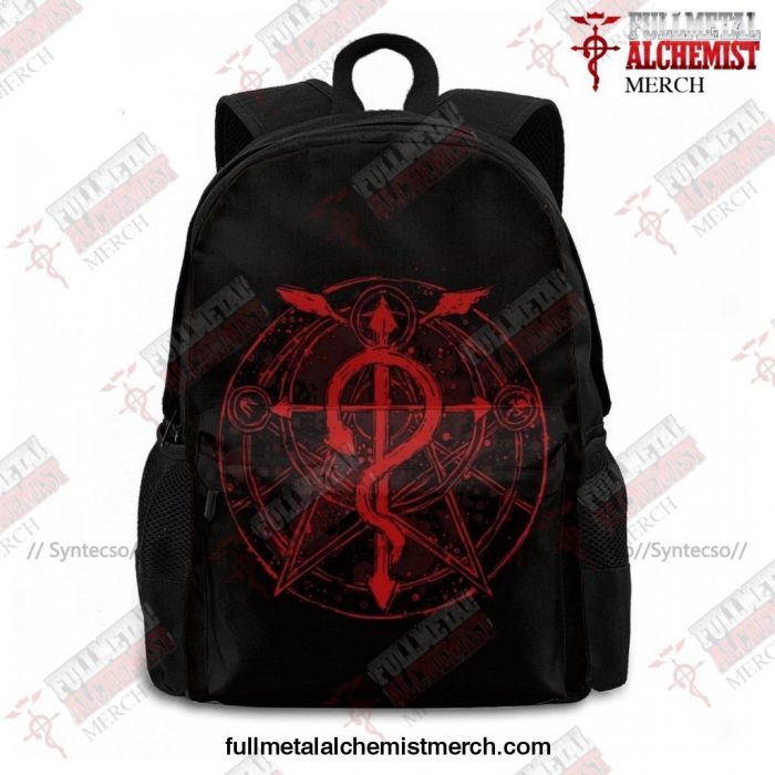 Fullmetal Alchemist Brotherhood Symbol Backpacks - Fullmetal Alchemist ...