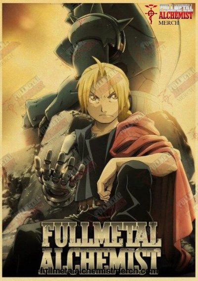 Fullmetal Alchemist Movie Kraft Paper Poster