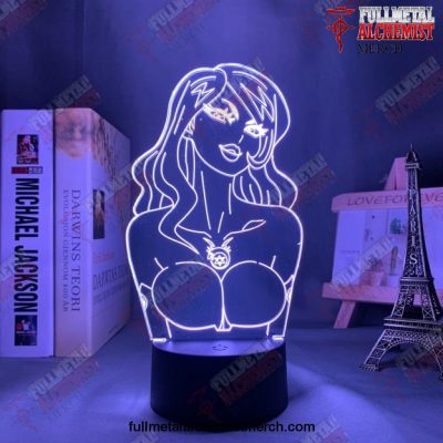 Fullmetal Alchemist Olivier Mira Armstrong 3D Lamp