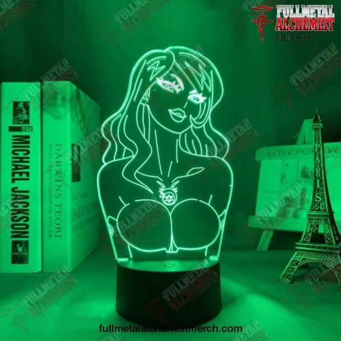 Fullmetal Alchemist Olivier Mira Armstrong 3D Lamp