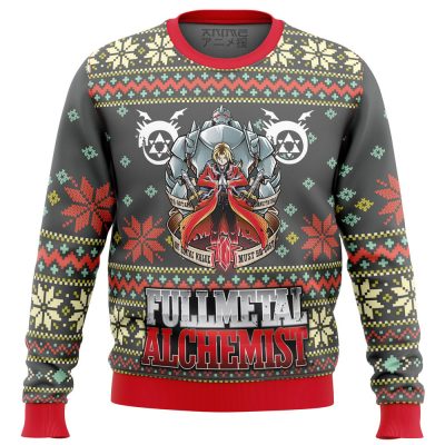 35618 men sweatshirt front 18 - Fullmetal Alchemist Merch