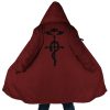 Edward Elric Full Metal Alchemist Hooded Cloak Coat MAIN Mockup - Fullmetal Alchemist Merch