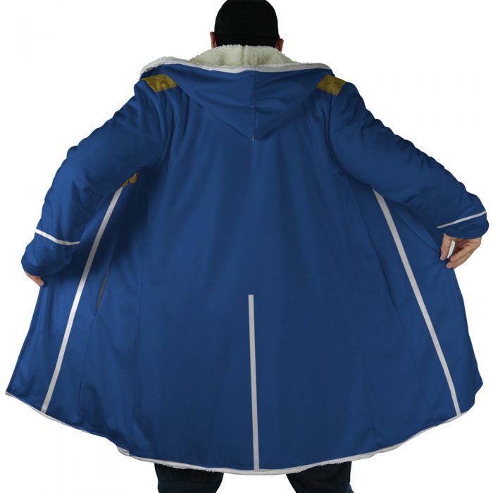 King Bradley FMA AOP Hooded Cloak Coat NO HOOD Mockup - Fullmetal Alchemist Merch