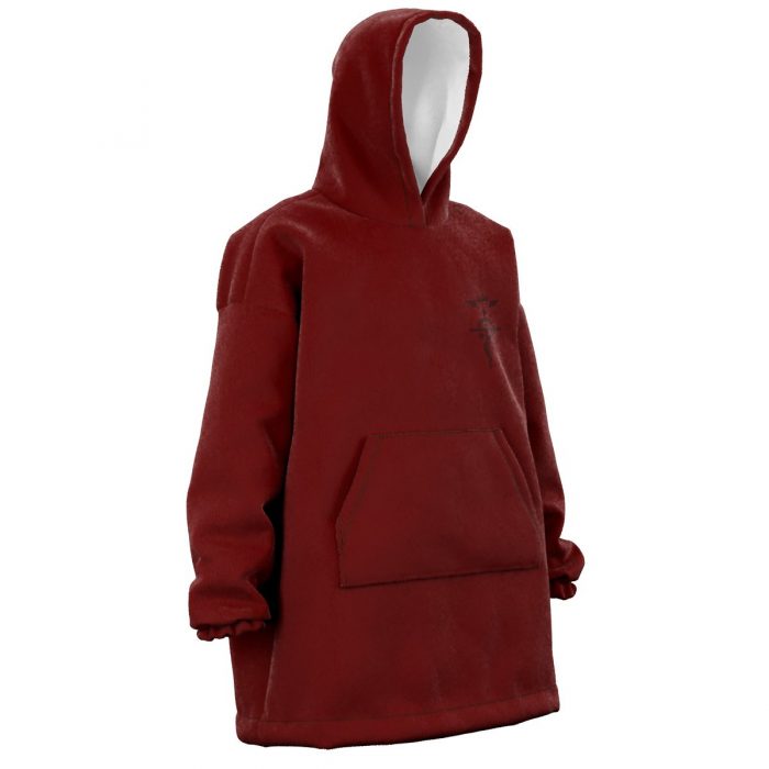 Oodie Oversized Blanket Hoodie front right 22 - Fullmetal Alchemist Merch