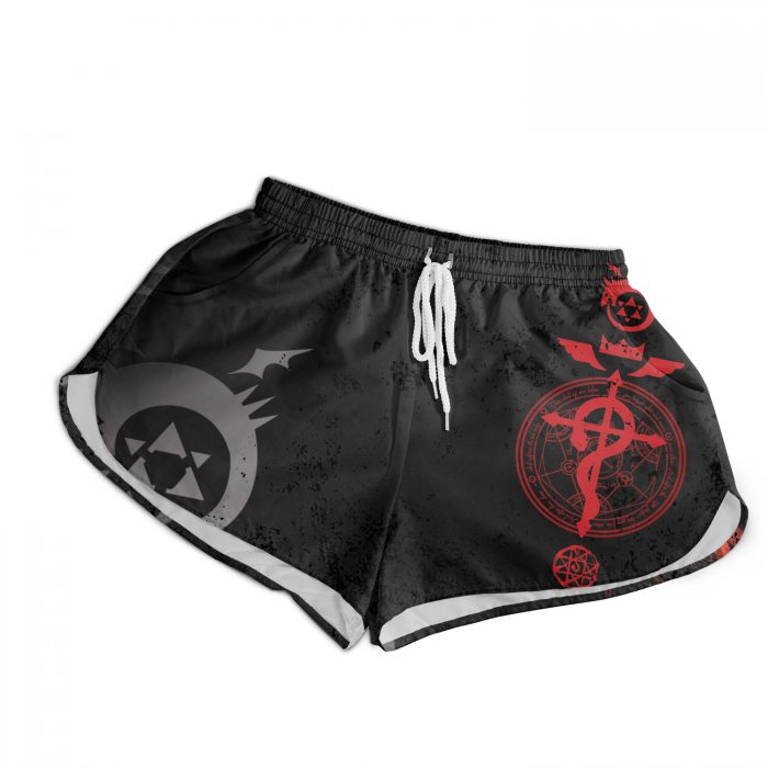 Womens Board Shorts front 24 - Fullmetal Alchemist Merch