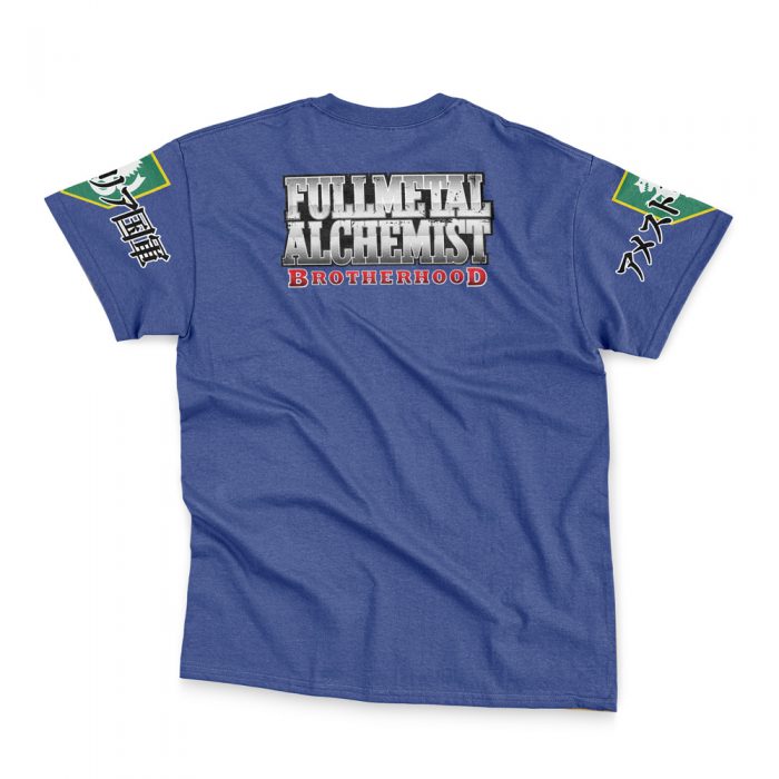 roy Streetwear T Shirt Back wrinkly - Fullmetal Alchemist Merch