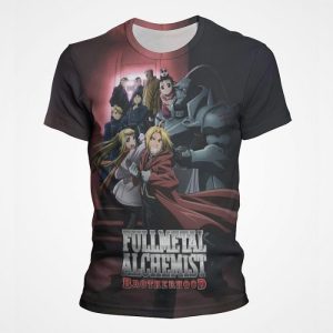 Summer Fullmetal Alchemist T Shirts Anime 3D Print Streetwear Boy Girl Casual Fashion Oversized T Shirt 700x700 1 - Fullmetal Alchemist Merch