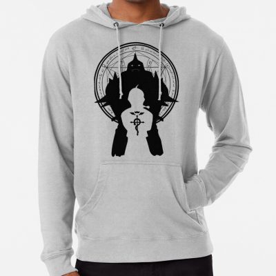 ssrcolightweight hoodiemensheather greyfrontsquare productx1000 bgf8f8f8 8 - Fullmetal Alchemist Merch