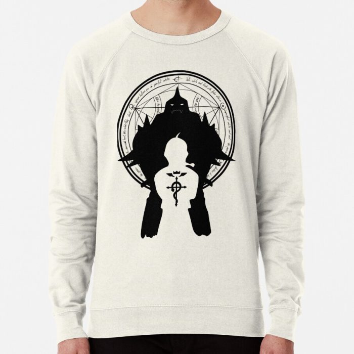 ssrcolightweight sweatshirtmensoatmeal heatherfrontsquare productx1000 bgf8f8f8 6 - Fullmetal Alchemist Merch